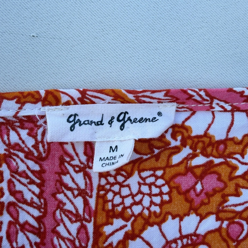 Grand & Greene Boho Paisley Tassel Tank Top Size M | Anthropologie Inspired - Picture 2 of 9